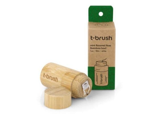 Зубная нить T-Brush Mint Bamboo Box