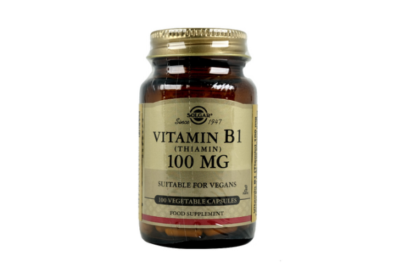 Solgar Vitamin В1 (тиамин) 100 мг 100 капсул