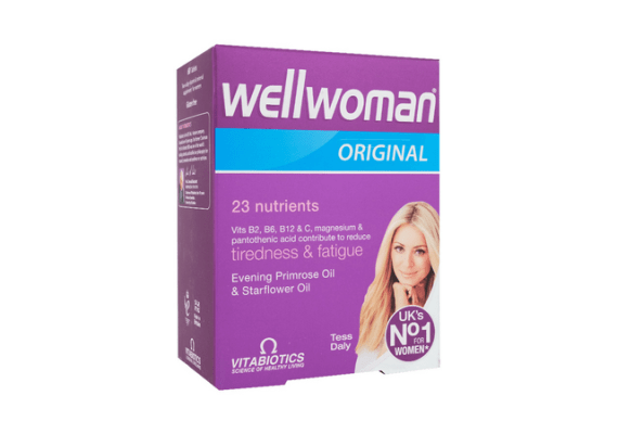 Vitabiotics Wellwoman Original, пищевая добавка для женщин, 60 капсул