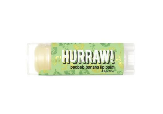 Бальзам для губ Hurraw Baobab Banana Lip Balm - Банан 4,8 гр