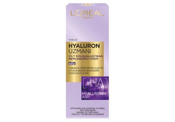 Увлажняющий крем для кожи вокруг глаз Loreal Paris Hyaluron Expert 15 мл