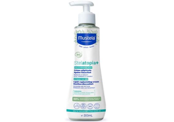 Mustela Stelatopia+ Липидовосстанавливающий крем 300 мл