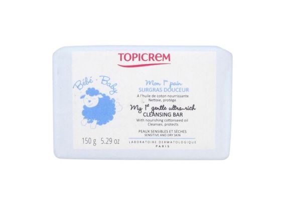 Topicrem Gentle Ultra Rich Cleanser с экстрактом хлопкового масла 150 гр