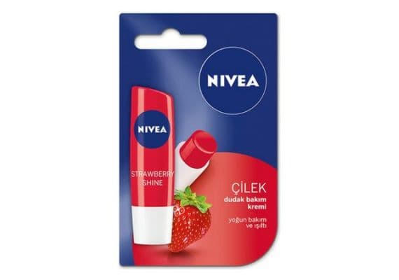 Крем для губ Nivea со вкусом клубники 4,8 гр