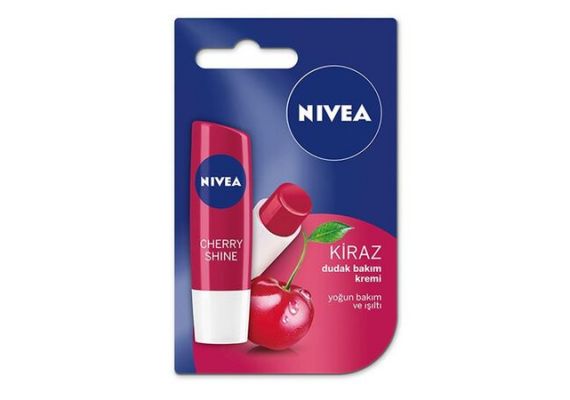 Крем-уход для губ Nivea со вкусом вишни 4,8 гр
