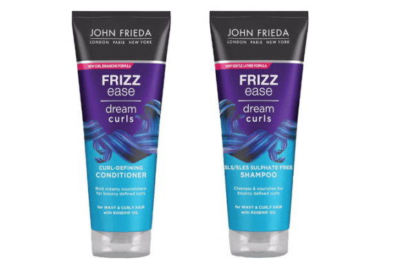 John Frieda FRIZZ EASE Dream Curls Шампунь для вьющихся волос + Кондиционер для вьющихся волос