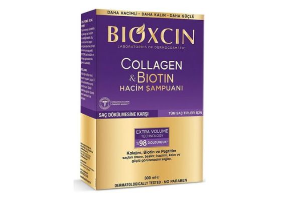 Bioxcin Collagen Biotin шампунь против выпадения волос 300 мл