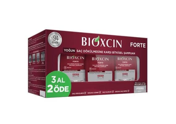 Bioxcin Forte Шампунь против выпадения волос 300 мл - КУПИТЕ 3, ПЛАТИТЕ 2