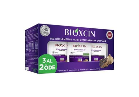 Bioxcin Шампунь с черным чесноком против выпадения волос 300 мл | купи 3 заплати за 2