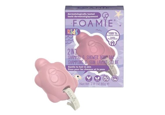 Детское мыло Foamie Kids 2in1 Персиковое для волос и тела 80 г