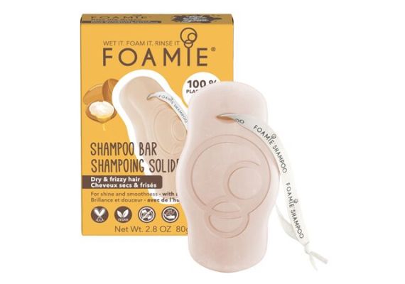 Foamie Kiss Me Argan Oil Shampoo Bar Твердый шампунь для сухих волос 80 г