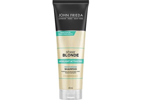 John Frieda Sheer Blonde Highlight Activating Увлажняющий активирующий шампунь для светлых волос 250 ml