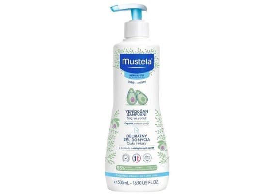 Mustela Gentle Cleansing Gel шампунь для новорожденных 500 мл