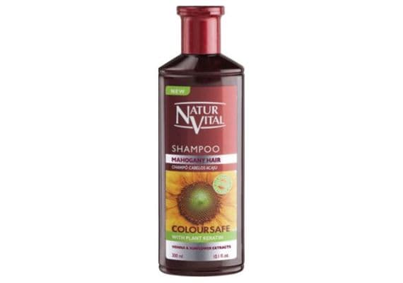 Natur Vital Henna Colorsafe Шампунь для волос из красного дерева 300 мл