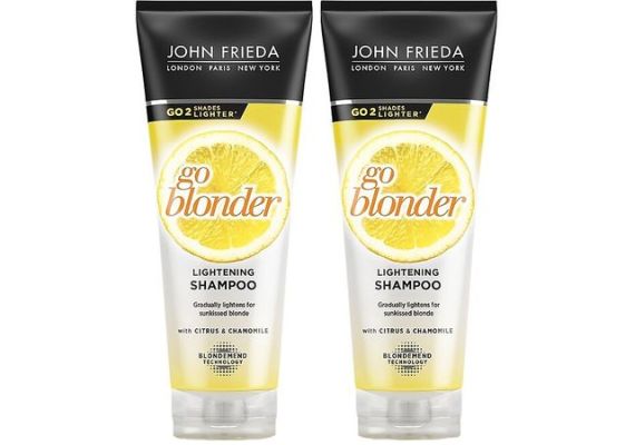 John Frieda Sheer Blonde Осветляющий шампунь для светлых волос 250 ml набор из 2