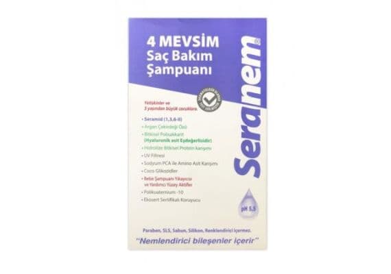 Шампунь для ухода за волосами Seranem 4 сезона 150мл