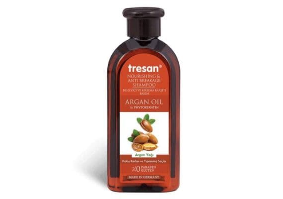 Tresan Argan Oil Питательный шампунь против ломкости 300 мл