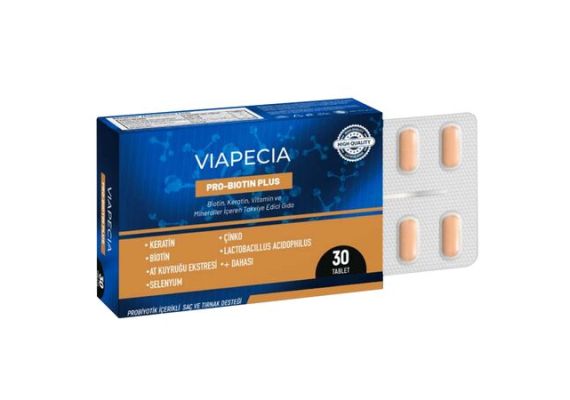 Пищевая добавка Viapecia Pro-Biotin Plus 30 таблеток