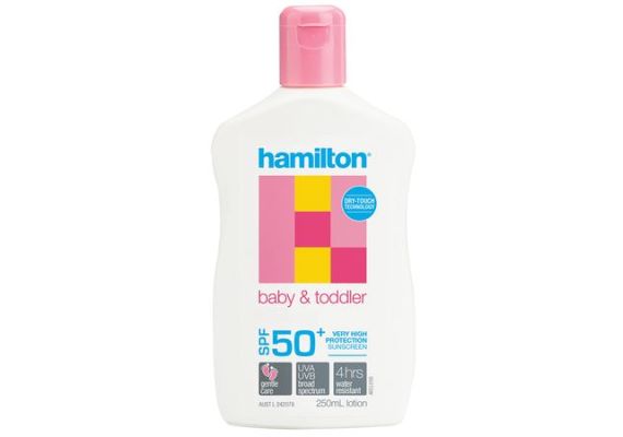 Детский солнцезащитный лосьон Hamilton Toddler SPF 50+ 250 мл