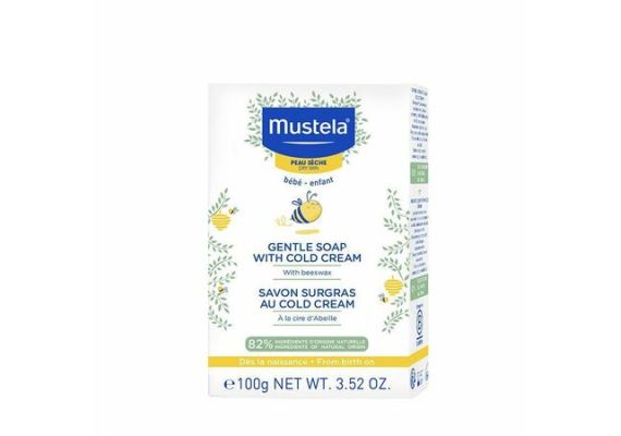 Очищающее мыло Mustela с кольдкремом 100 гр.