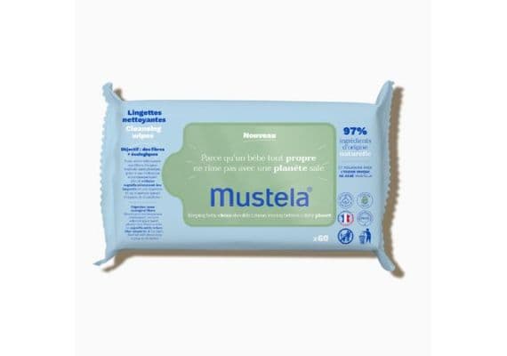 Влажные салфетки Mustela Eco 60 шт.