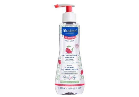 Mustela успокаивающая очищающая вода 300мл