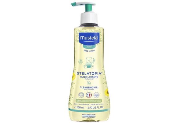 Mustela Stelatopia Очищающее масло 500 мл