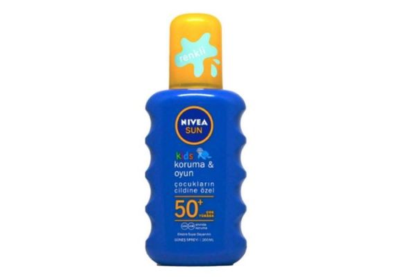 Nivea Детский увлажняющий солнцезащитный спрей SPF50 200мл