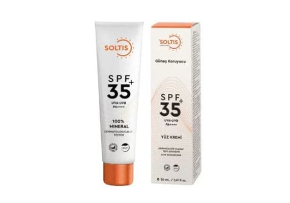 Soltis Органический сертифицированный солнцезащитный крем SPF 35 50 мл