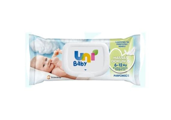 Влажные салфетки Uni Baby Sensitive Touch, 52 шт.