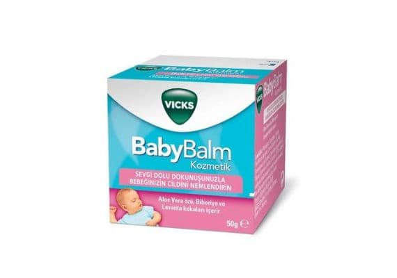 Vicks Baby Бальзам увлажняющий для малышей 50 гр