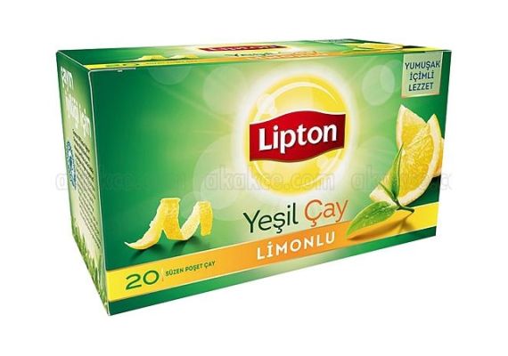 Зеленый чай с лимоном Lipton с 20