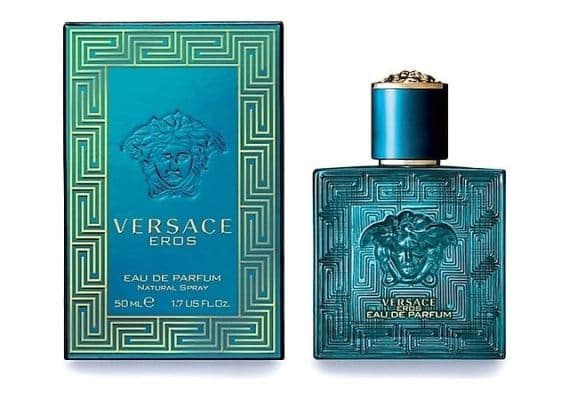 Versace eros Парфюмированная вода 50 мл для мужчин