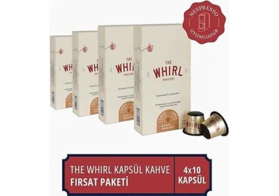 Whirl Lungo Medium Capsule Coffee 4 Возможные упаковки 40 капсул