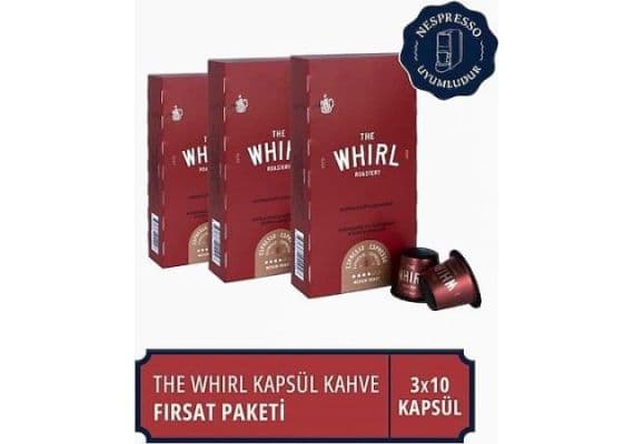 Whirl Espresso Medium Capsule Coffee 3 Возможные упаковки 30 капсул