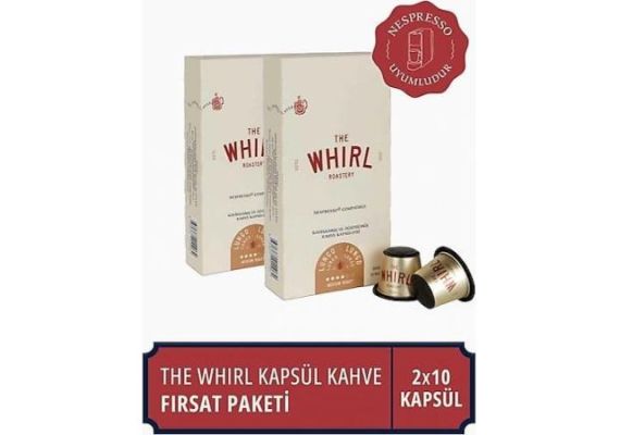 Whirl Lungo Medium Capsule Coffee Pack 10 шт. X 2 пакета