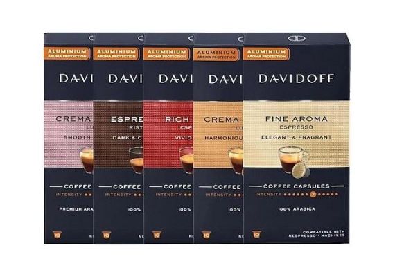 Tchibo Davidoff 5x10 Capsule Coffee (Nespresso совместим)