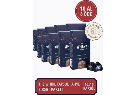 Whirl Espresso Dark Capsule Coffee 10 купить 8 платежных возможностей