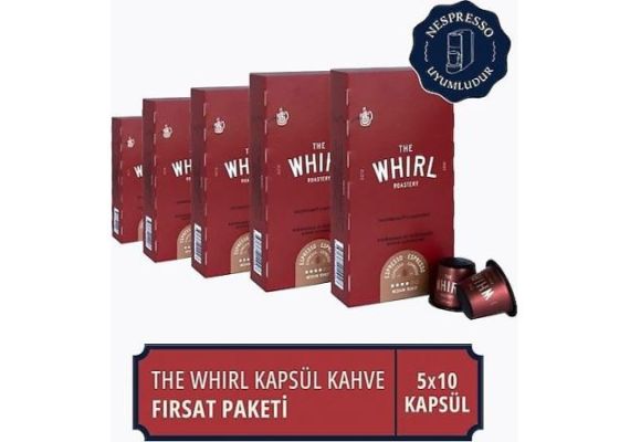 Whirl Espresso Medium Capsule Coffee 5 Возможные упаковки 50 капсул