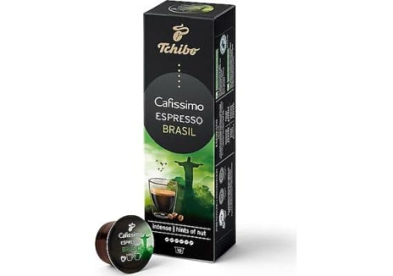 Tchibo Cafissimo Espresso Brasil Capsule Coffee 10