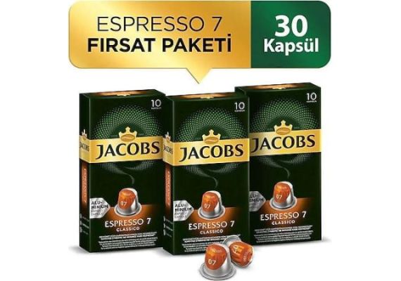 Jacobs Espresso 7 Classico 10 Piece 3 Capsule Coffee