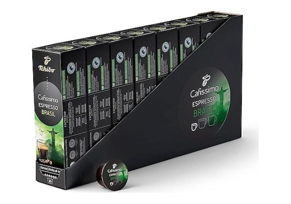 Tchibo Cafissimo Espresso Brasil Capsule Coffee 80 -й