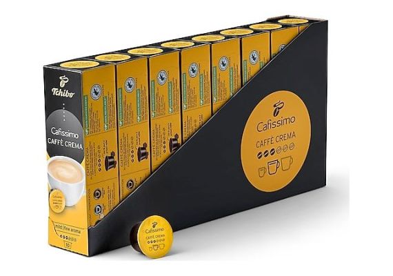 Tchibo Cafissimo Caffe Crema crema fine аромат капсула кофе 80