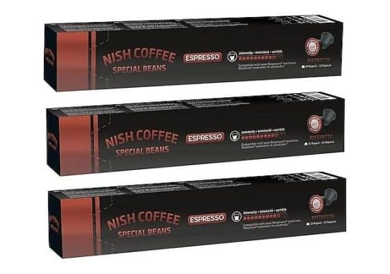 Nespresso Compatible Capsule Coffee 10 RISTRETTO X 3