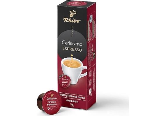 Tchibo Cafissimo Espresso интенсивный аромат -капсульный кофе 10