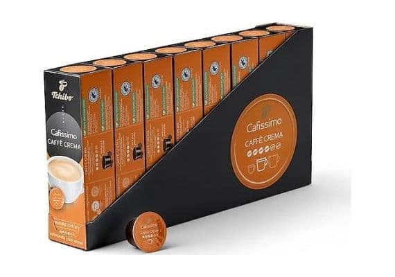 Tchibo Cafissimo Caffe Crema Rich Aroma Capsule Coffee 80 -й