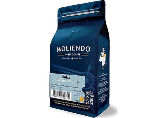 Molyendo Cuba Serrano LavadoCekir Coffee 250 Gr