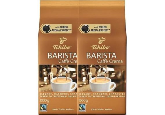 Tchibo Barista Caffe Crema Cream Core 1 кг 2