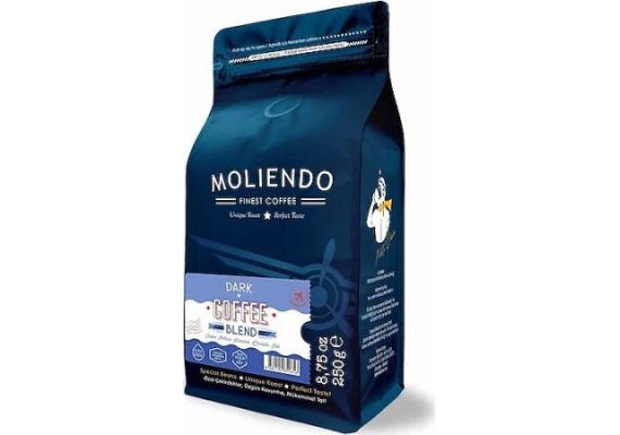 Molando Dark Coffee Blend Core Coffee 250 Gr