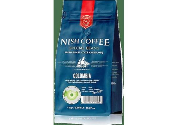 Nish Colombia Supremo 1 кг фильтр кофе